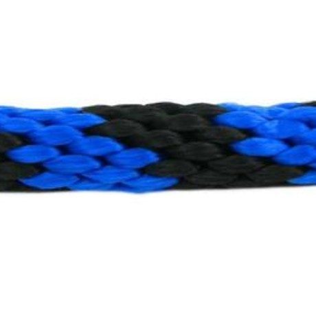 Rope Lead: Blue & Black