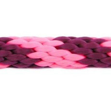 Rope Lead: Pink & Burgundy