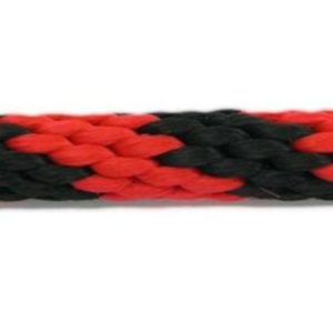 Rope Lead: Red & Black