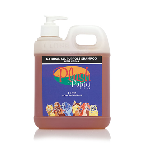 Plush Puppy Natural All Purpose Shampoo with Henna