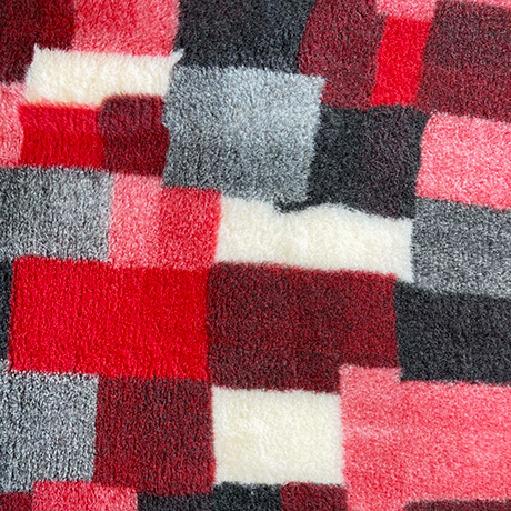 Red and Black Patchwork VetBed