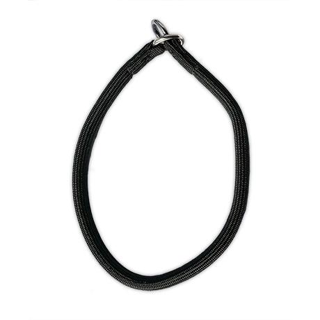 Black Round Nylon 8mm Slip Collar
