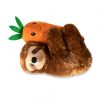 Fringe Sloth Hugging Carrot