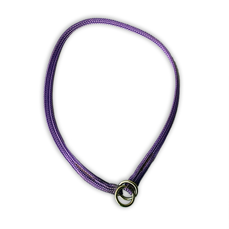 Nylon Slip Collar 6mm Purple