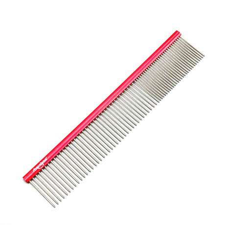 Shernbao Professional Pet Comb 19cm - Red