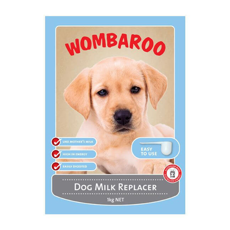 Wombaroo Dog Milk Replacer 1Kg