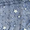 Coral Fleece - Blue Stars