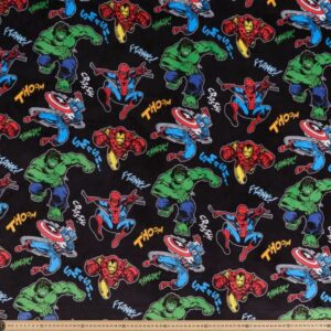 Sherpa Bonded Cuddle Snuggle Rug - Avengers - LIMITED
